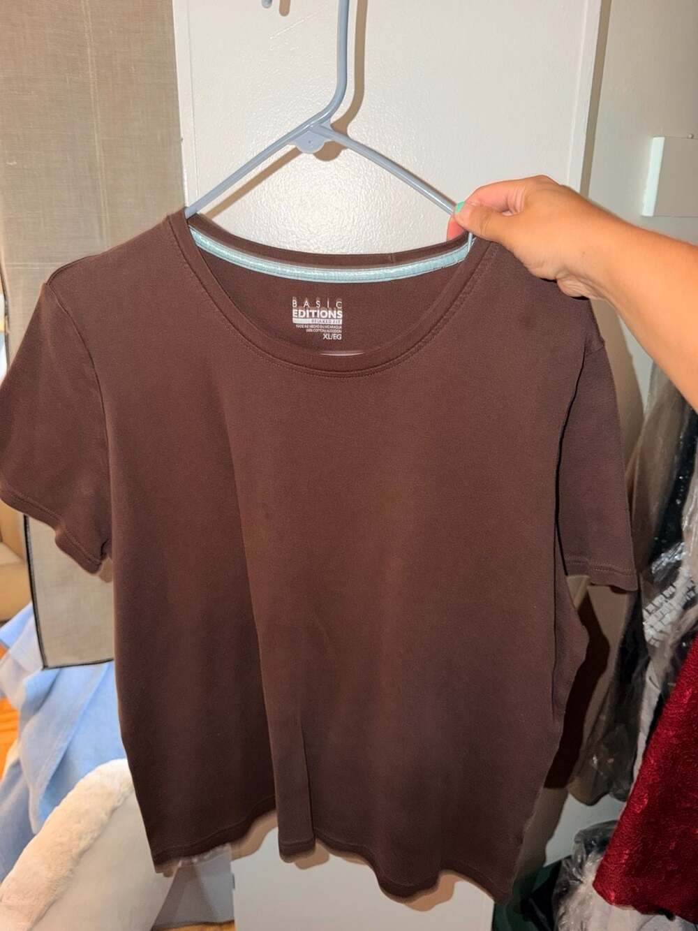 Women's Smooth Seamless Fabric Crew Baby Tee